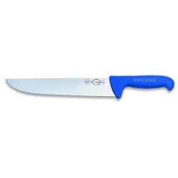 Couteau de boucher Dick ErgoGrip 30 cm – Manche bleu HACCP