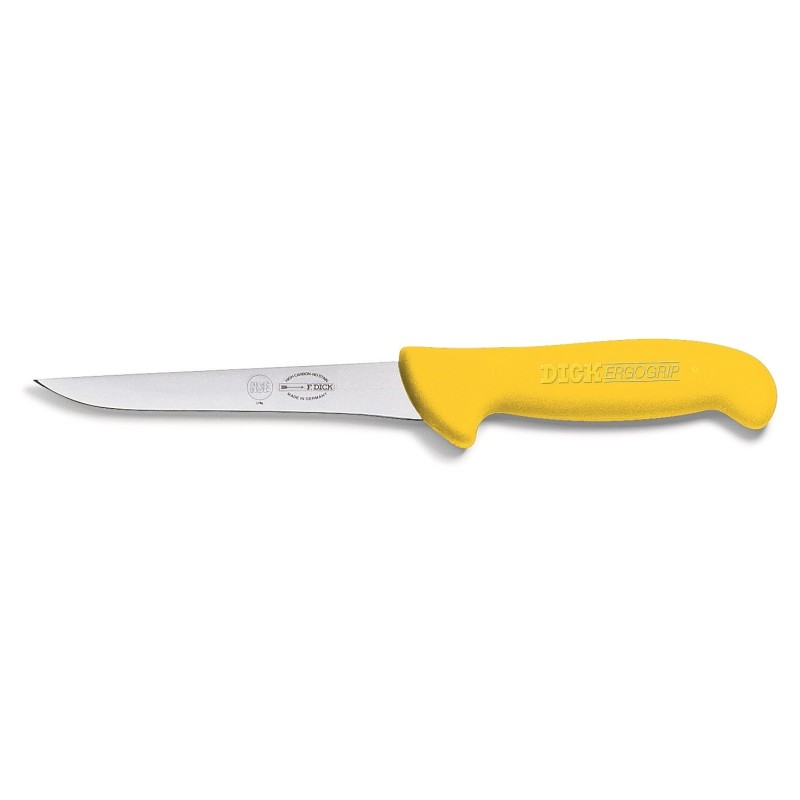 Couteau à désosser étroit 13 cm - Jaune - Ergo Grip