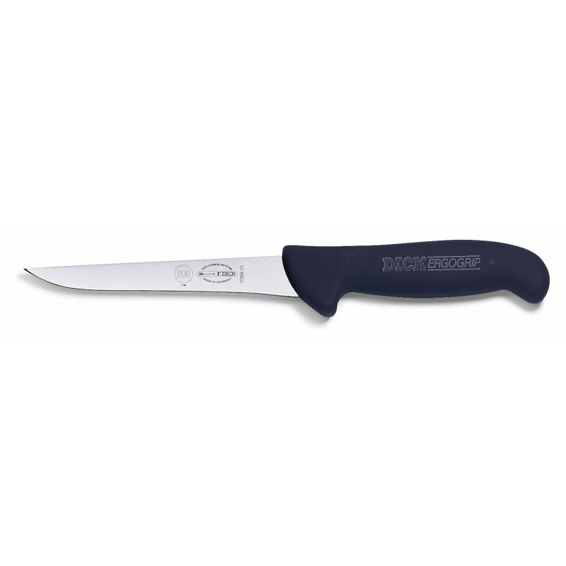 Couteau à désosser étroit 15 cm - Noir - Ergo Grip