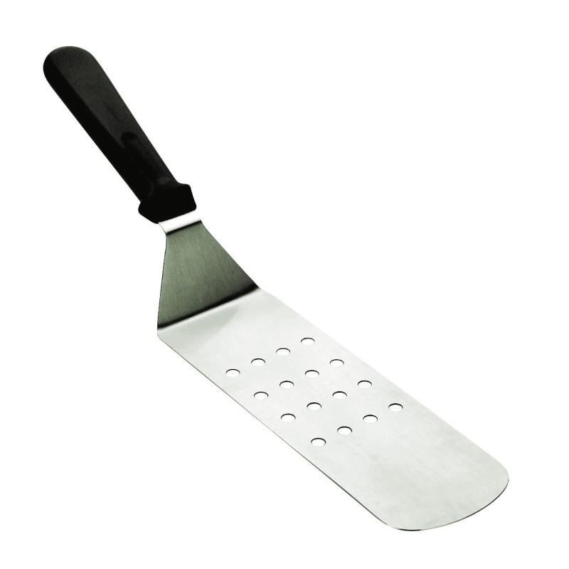 Spatule large coudée - Perforée 21,5x7,5 cm
