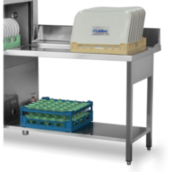 Lave-vaisselle -Table lisse entrée sortie