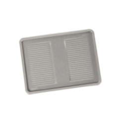 Couvercle caisse 400x300 PP gris alimentaire - 0828XB