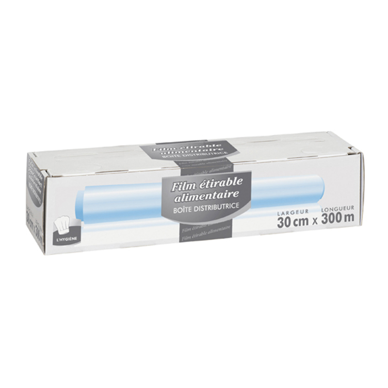 Rouleau film étirable 30 cmx300 m