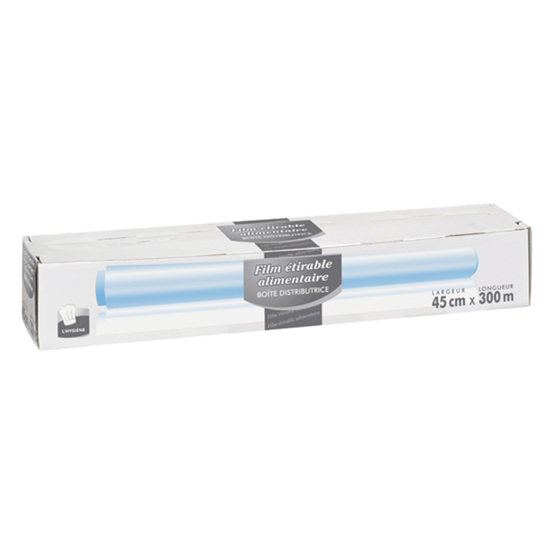 Rouleau film étirable 45 cmx300 m
