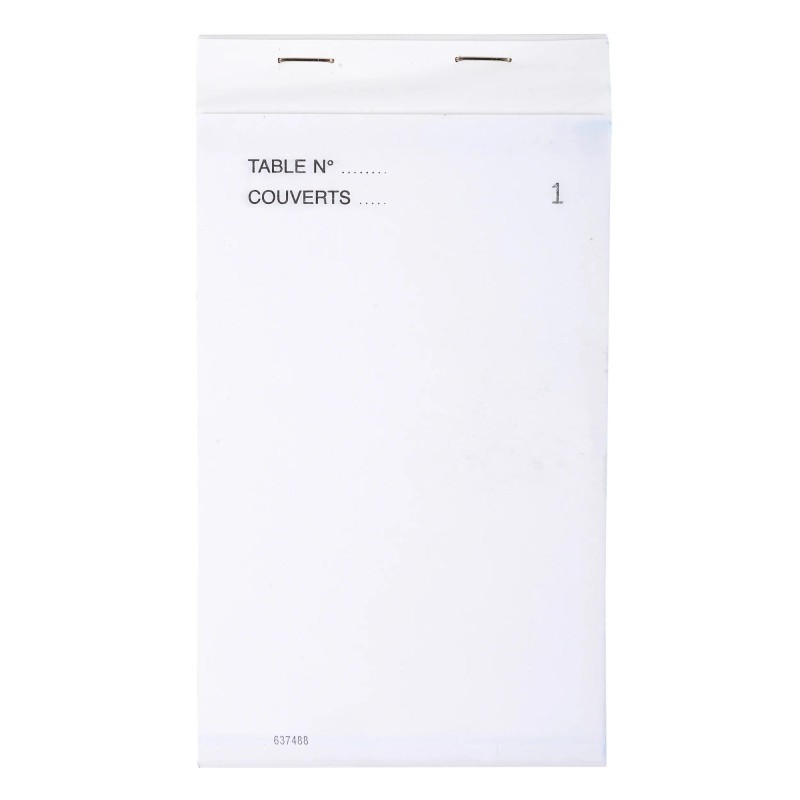 Carnet commande Autocopiant -Tripli Grand modèle