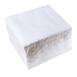 Serviette 30x30 cm - Blanche - 1 pli