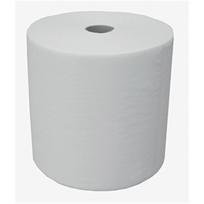 Essuie mains -2 plis collés - Blanc ø 39 mm