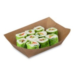 Barquette bateau 750ml - Carton kraft 20,5x14x43 cm