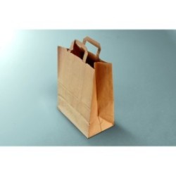 Sac cabas - Kraft brun 80gr/m2 - 26x14x32 cm