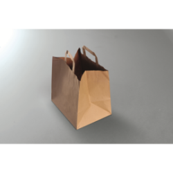 Sac cabas - Kraft brun 80gr/m3 - 26x20x28 cm