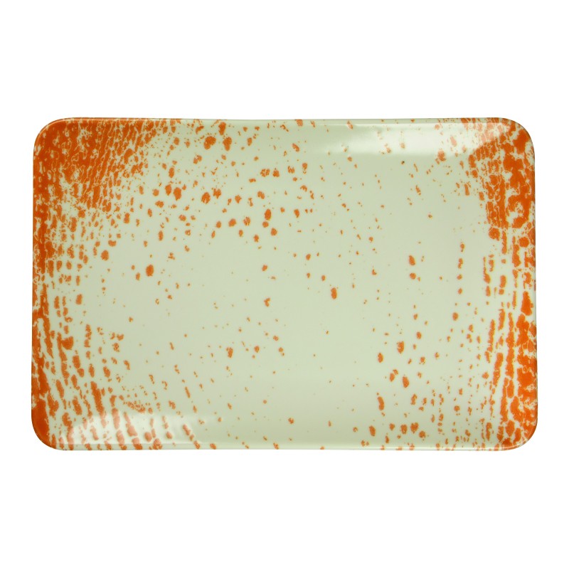 Assiette rectangulaire - Porcelaine 30x20 cm - Pan
