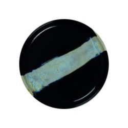 Assiette bord droit - Porcelaine ø 21 cm - Circé