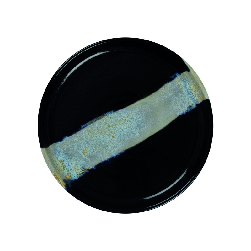 Assiette bord droit - Porcelaine ø 21 cm - Circé