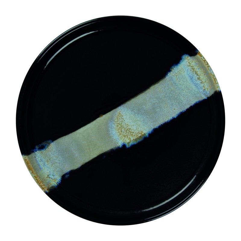 Assiette bord droit - Porcelaine ø 27 cm - Circé