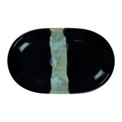 Assiette plate ovale - Porcelaine 32x20 cm - Circé