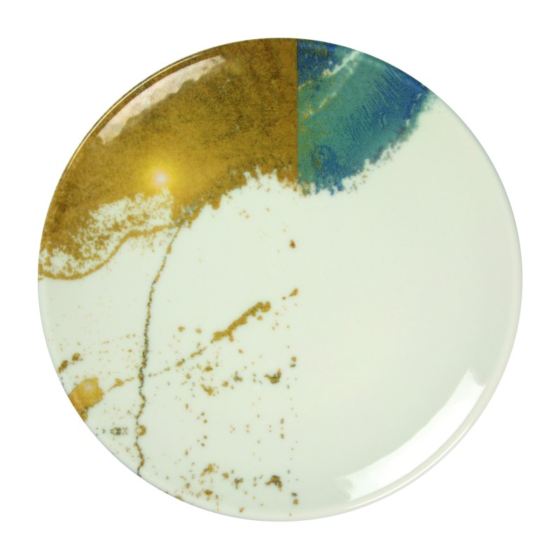 Assiette plate - Porcelaine ø 21 cm - Dyonisos
