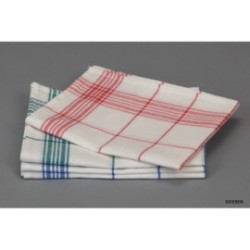 Essuie-verres 500x770 mm - Sachet de 6-3 couleurs