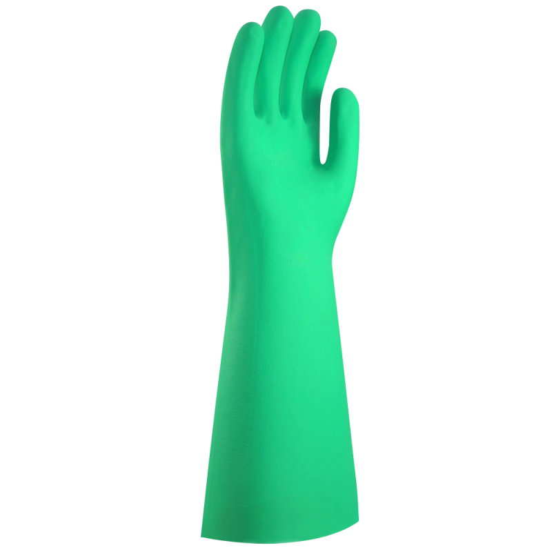 Gant de plonge nitrile - Vert - Taille XXL 10