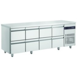 Table GN 0/+10°C dosseret 2240 - inox - R290