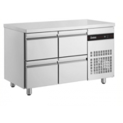 Table gastronorme 8 tiroirs 0/+10°C inox AISI 304 R290