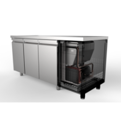 Table négative -20/-10°C 421 L 3 portes 1792 mm