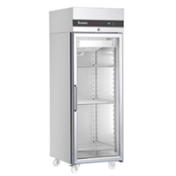 Armoire froide GN2/1 vitrée 654L -2/+8°C inox AISI304