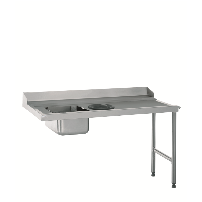 Table entrée + bac + TVD - Raccordable gauche