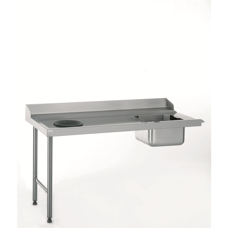 Table entrée + bac + TVD - Raccordable droite