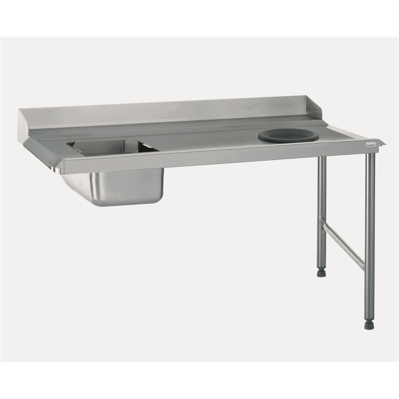 Table entrée + bac + TVD - Raccordable gauche