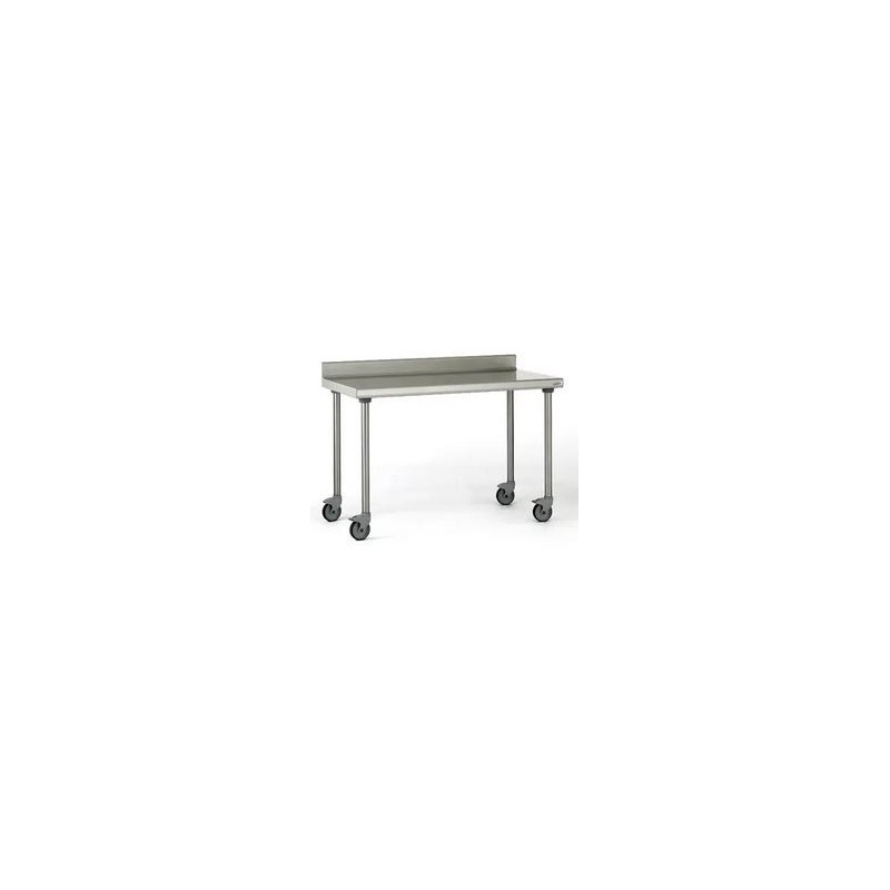 Table adossée + roulettes 1600x700x900mm