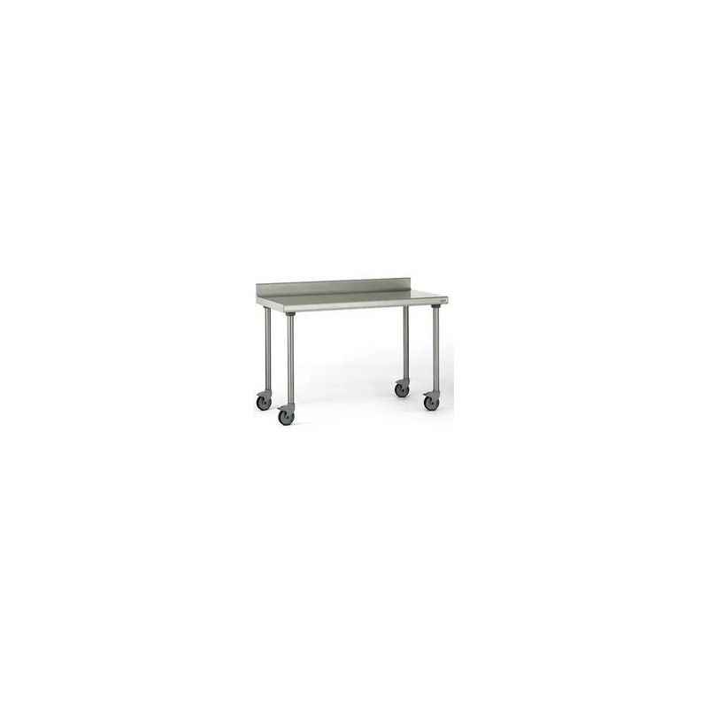 Table adossée + roulettes 1800x700x900mm
