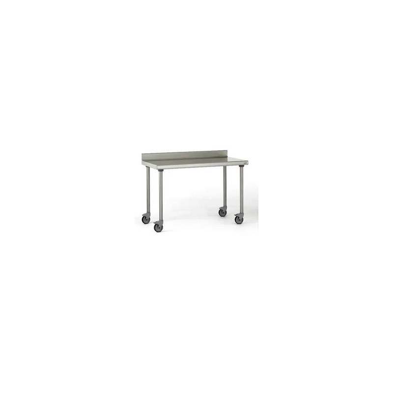 Table adossée + roulettes 2000x700x900mm