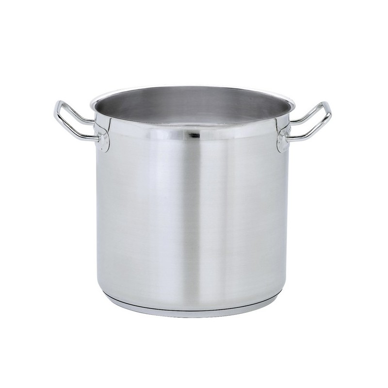 Marmite sans couvercle ø 32x32 cm - 26 L - Inox