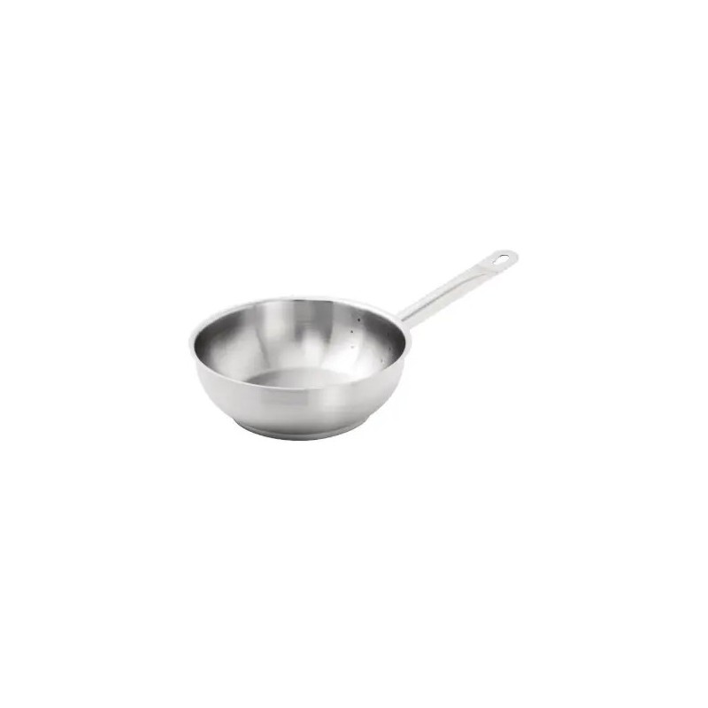 Sauteuse conique ø 20x7 cm - Inox