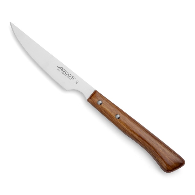 Couteaux steak - Manche bois bakélisé 11 cm
