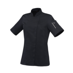 Veste femme manches courtes noire T2 - Unera
