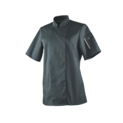 Veste femme manches courtes anthracite T4 - Unera