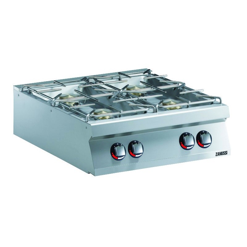 Fourneau 4 feux Gaz - 800x900x250mm