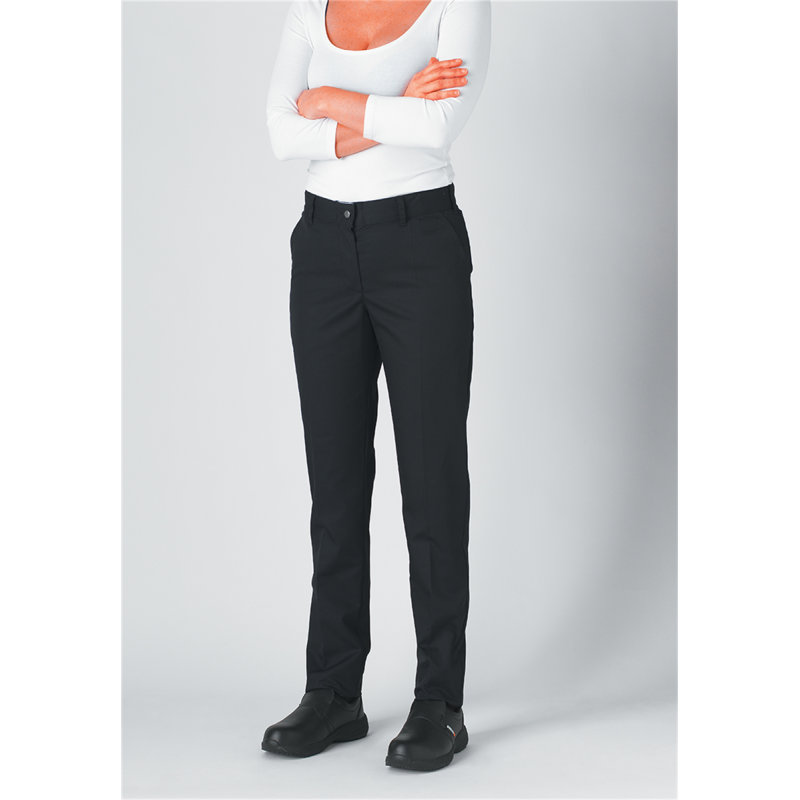 Pantalon femme noir T1 - Adélie
