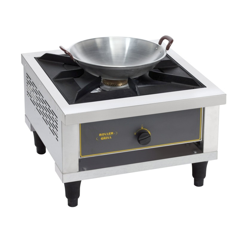 Réchaud traiteur - 1 feu - Gaz 600x630x485 mm - Inox