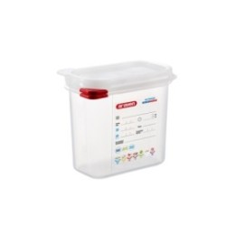 Bac hermétique GN1/9- Hauteur 150 mm - Polypropylène