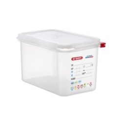 Bac hermétique GN1/4- Hauteur 150 mm - Polypropylène