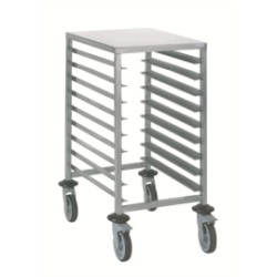 Échelle basse inox 9 niv 600x400 entrée 400 - 725x540x900