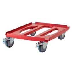 Socle rouleur Cam GoBox 60x40 cm frontal - Rouge