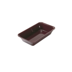 Plat rectangulaire GN1/4 - Plexiglass 265x162x17 mm