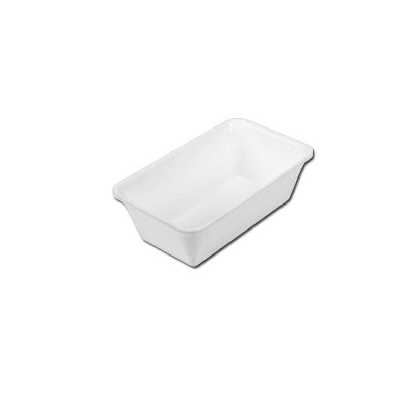 Plat rectangulaire GN1/4 - Plexiglass 265x162x80 mm