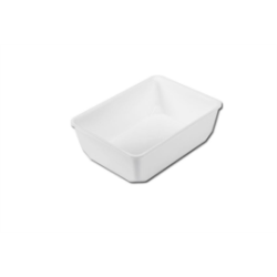 Plat rectangulaire 2/7 - Plexiglass 265x200x80 mm