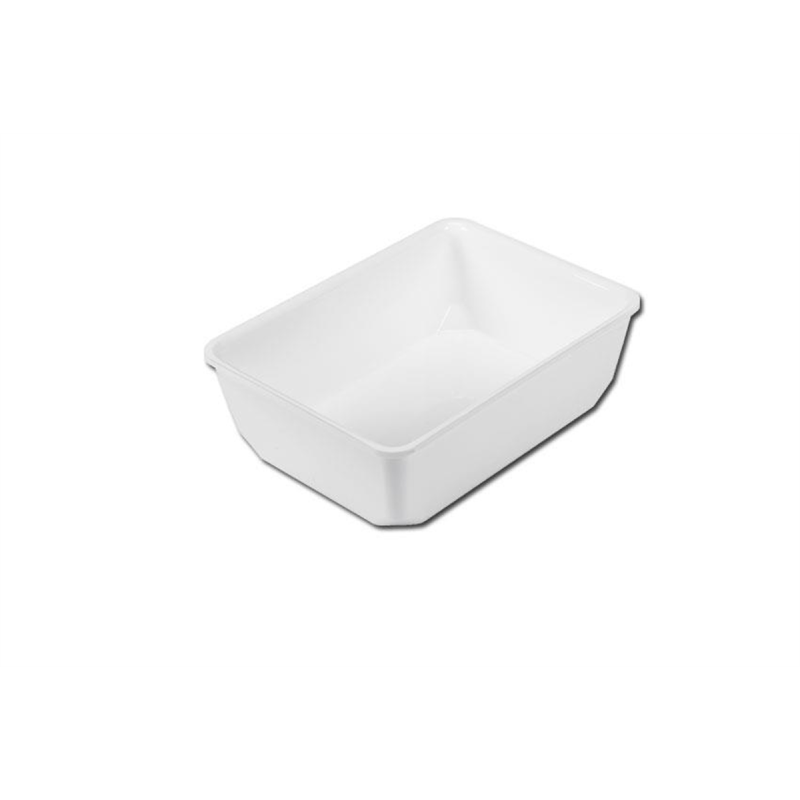 Plat rectangulaire 2/7 - Plexiglass 265x200x80 mm