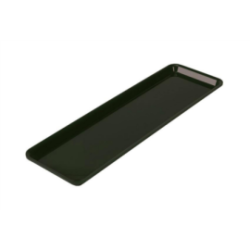 Plat rectangulaire GN2/4 - Plexiglass 530x162x17 mm