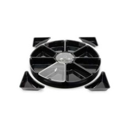 Kit complet carrousel - 13 plats - Noir